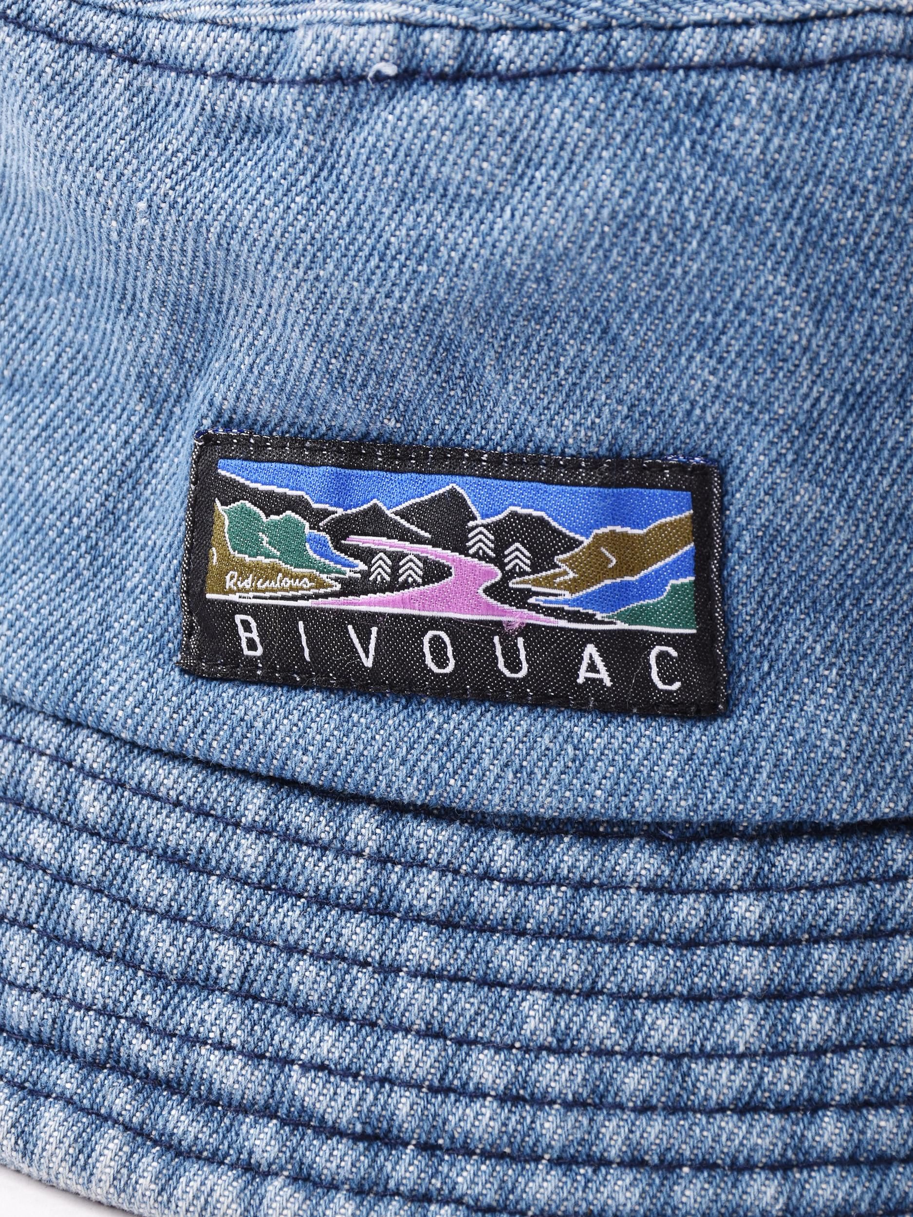 visvim kofu古布デニムブルー バケットハット M/L VTG 40s USARMY M-37 スタイル デニム ハット バケットハット