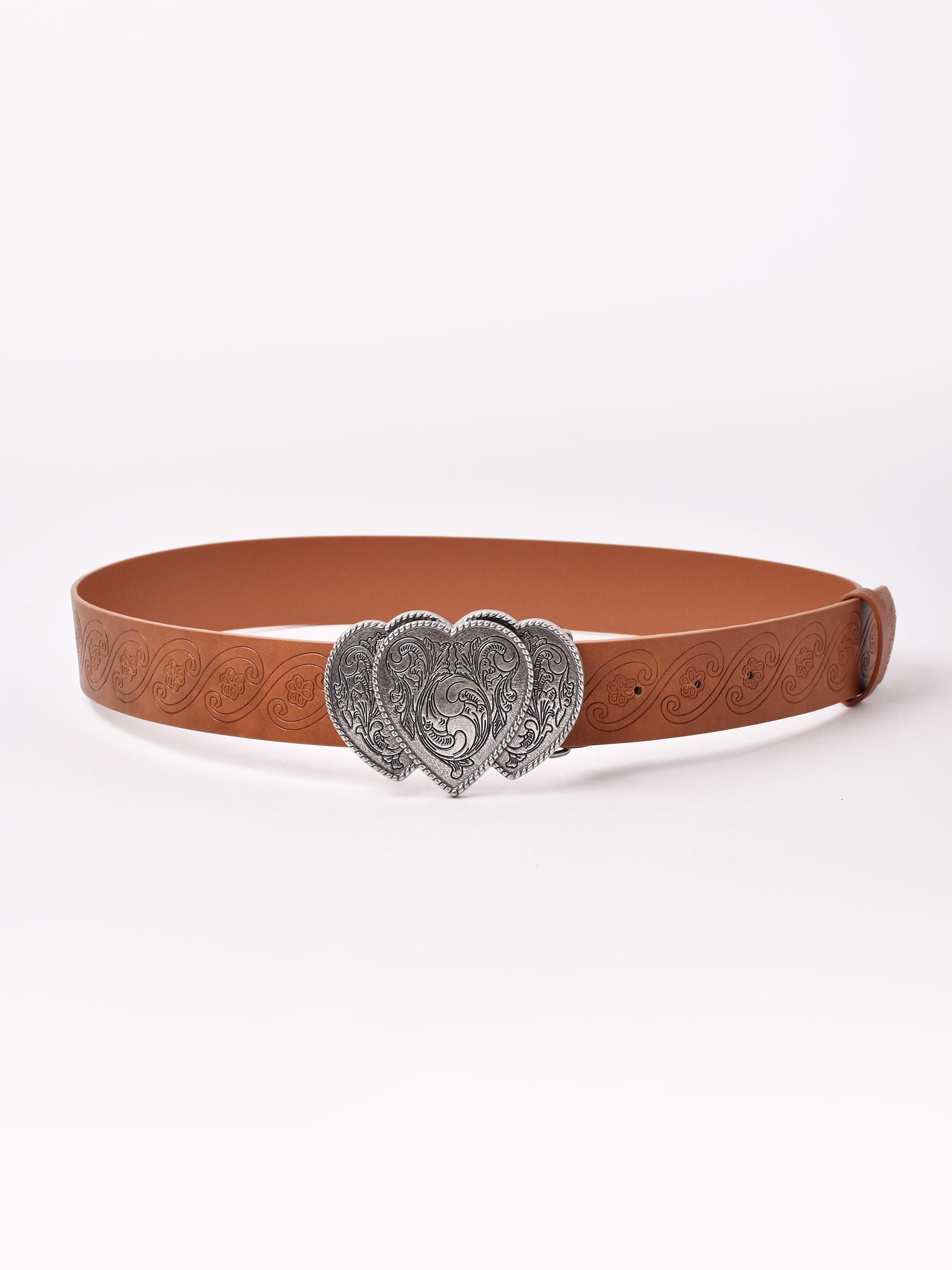Vintage ウエスタンベルト　ブラックレザーベルト シルバー装飾付き CHROME HEARTS クロムハーツ 3PC Classic 3PC belt ベルト