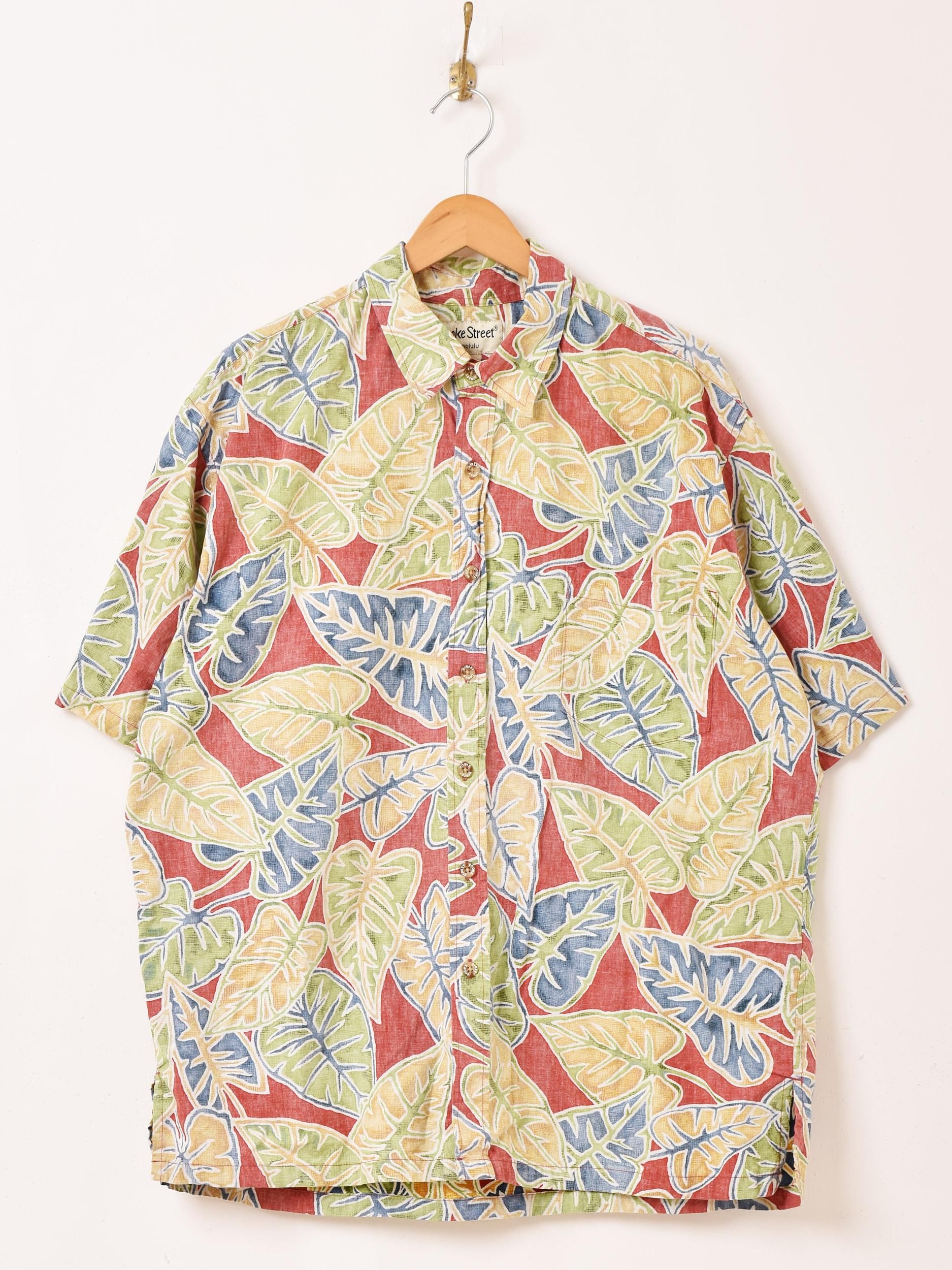 Cooke Street” リバースプリント ハワイアンシャツ - 古着屋