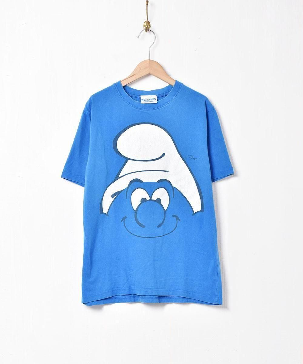 ビンテージ古着！2000年代 SMURFS スマーフ タイダイ プリントTシャツ ビンテージ古着！2000年代 SMURFS スマーフ タイダイ プリントT