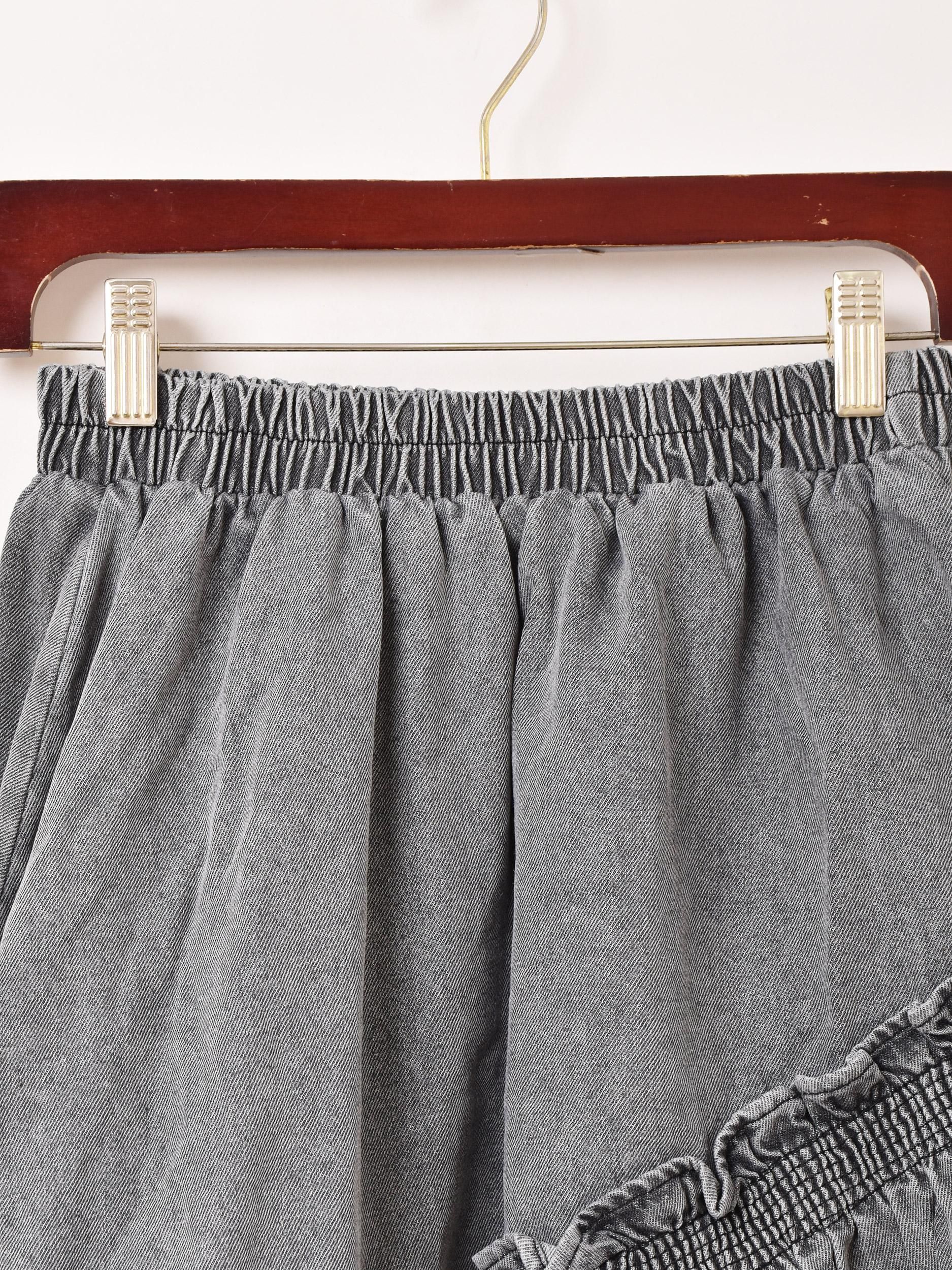 meltthelady moon skirt アシンメトリー デニム スカート JOSE MOON スカート ASSYMMETRY SKIRT/アシンメトリースカート
