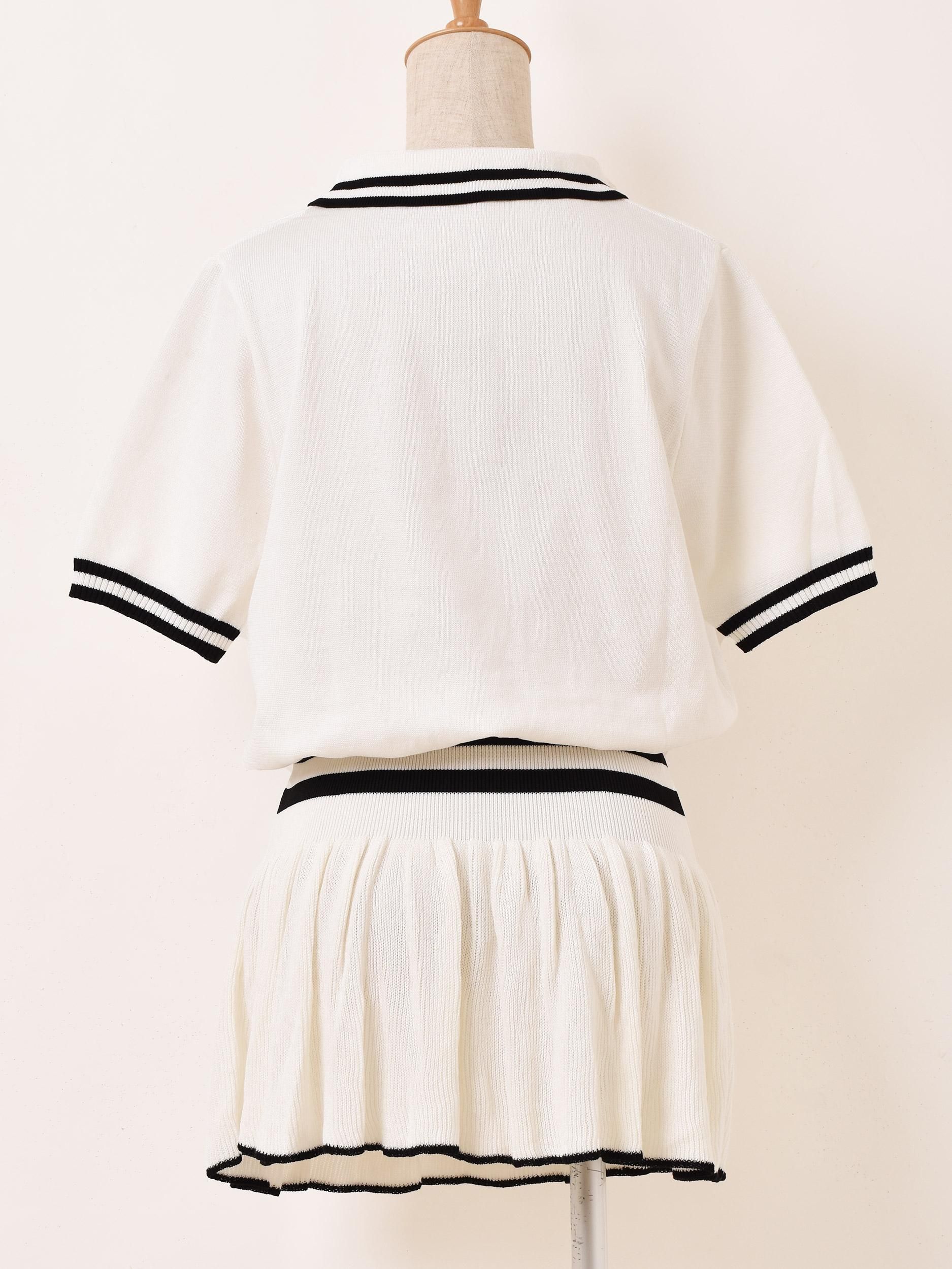VETEMENTS 半袖ミニワンピース ホワイト 3.jpg