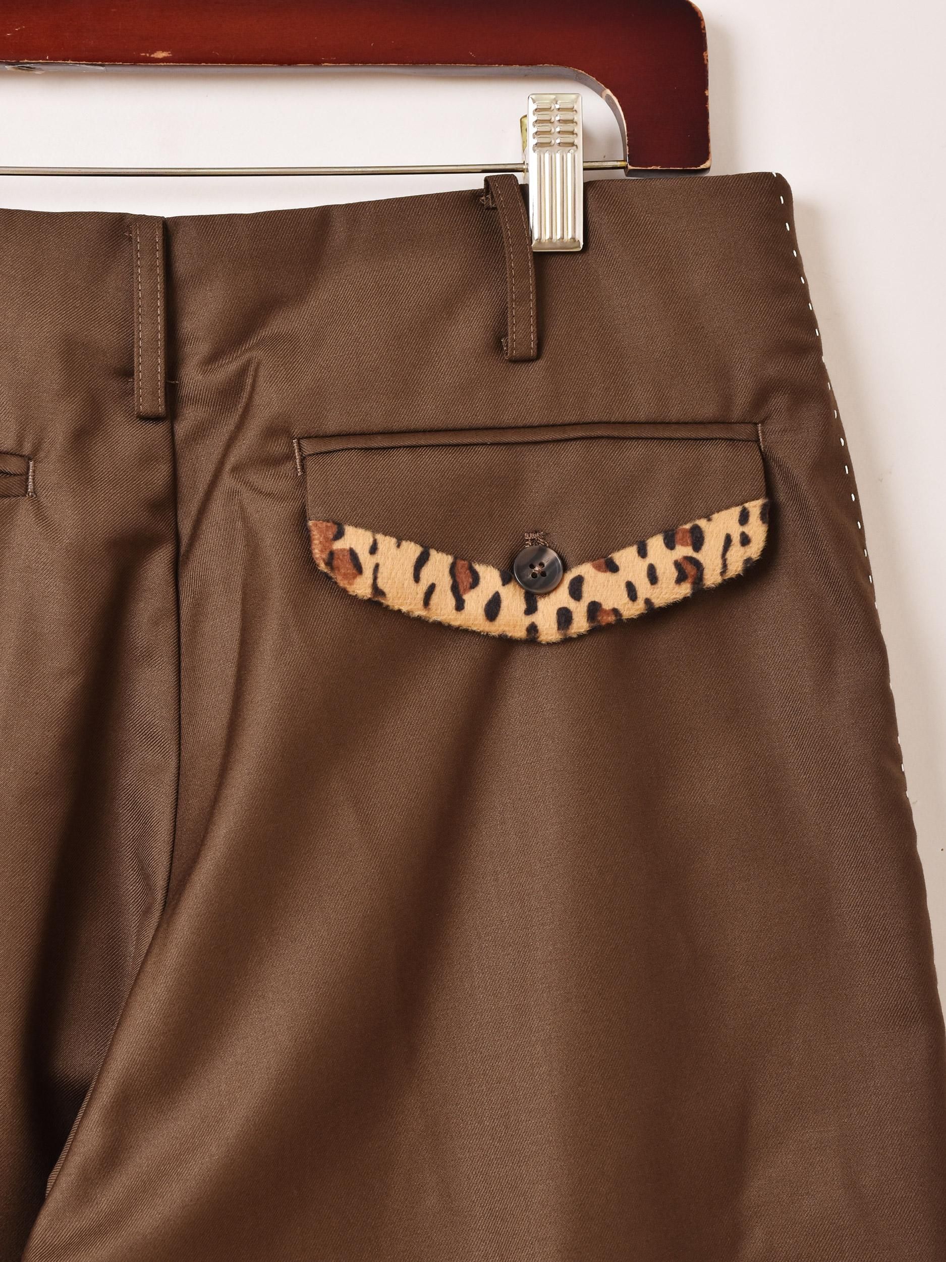 Backers レオパードライン ロカビリーパンツ 2色展開】「Backers」レオパードライン ロカビリーパンツ