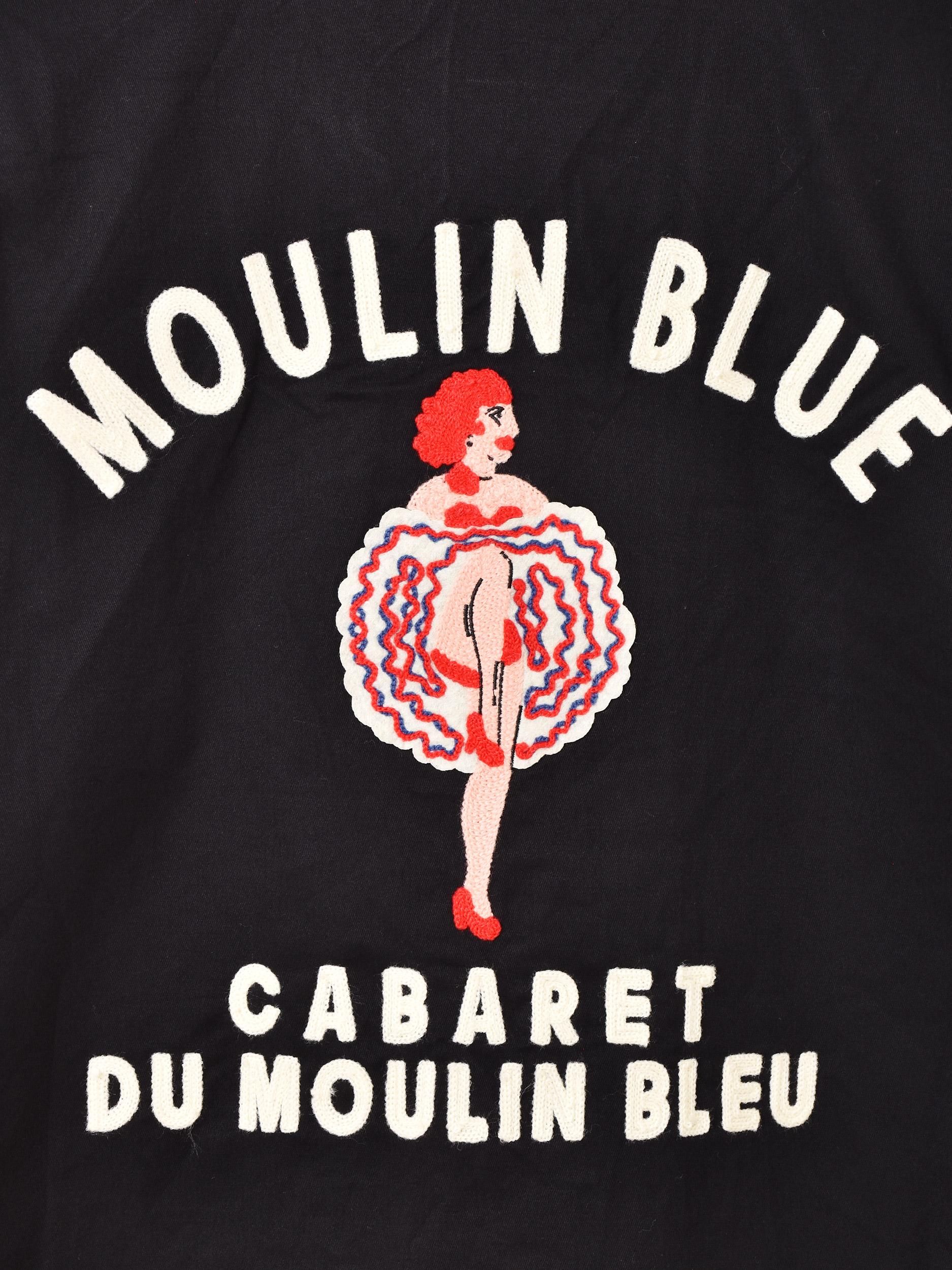 2色展開】「Backers」刺繍入り ジャケット「MOULIN BLUE