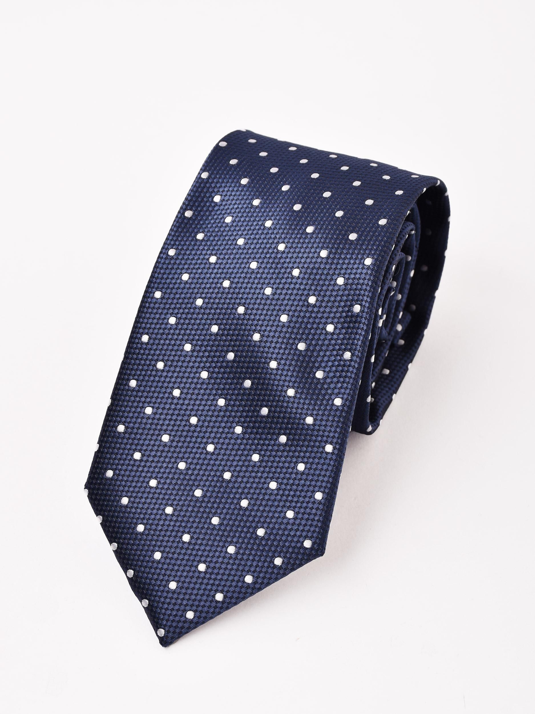 4色展開】ドット柄 ネクタイ ワインレッド - 古着屋グレープフルーツ