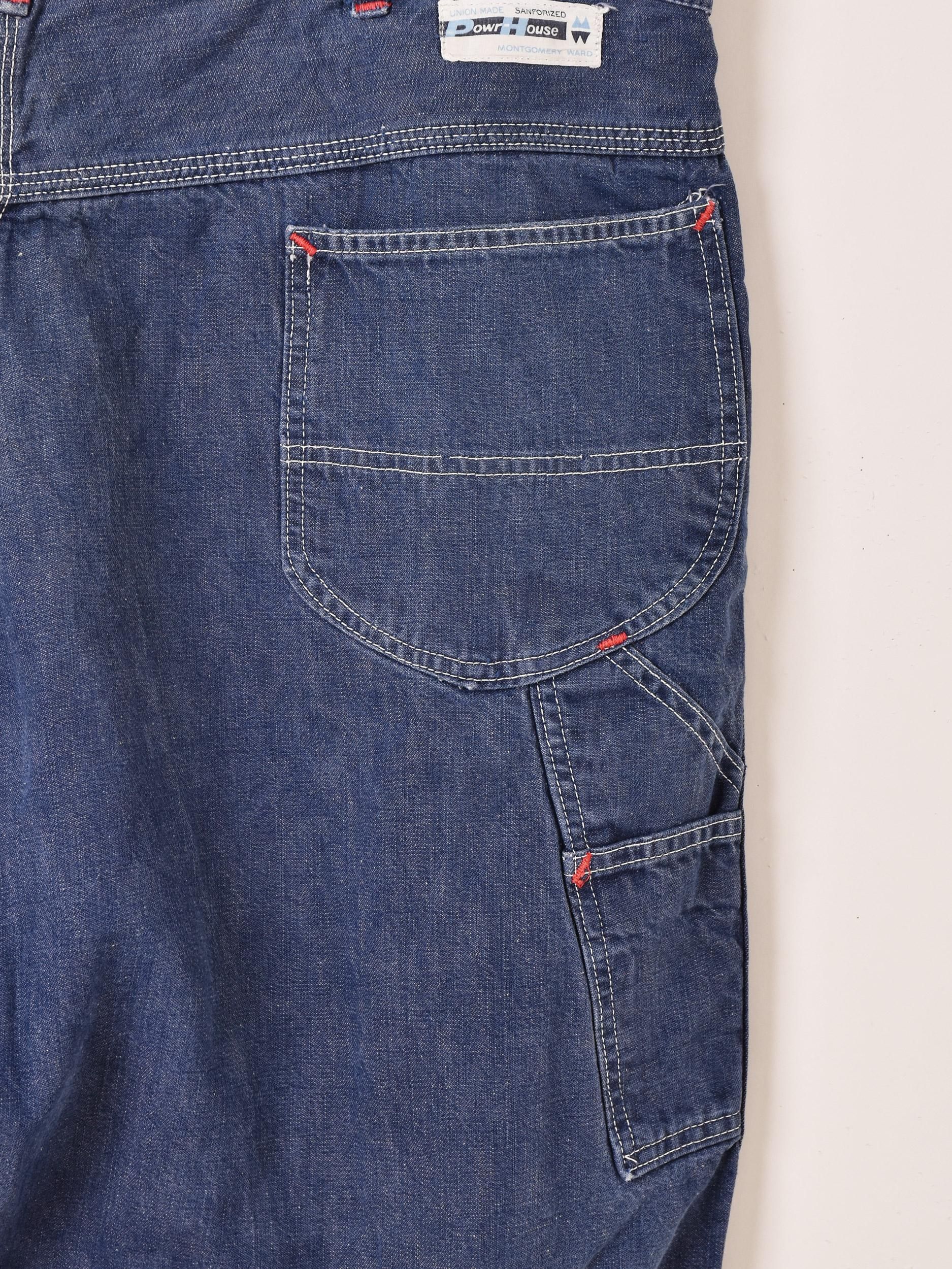 POWR HOUSE ワークパンツ 50s～60s ”Powr House” Denim Painter Pants - 古着屋