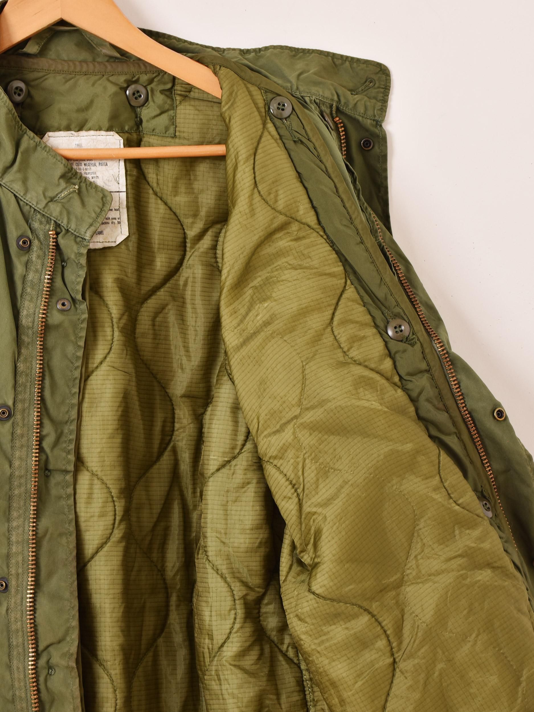 1972's M-65 Fishtail Parka【US ARMY】ライナー付き - 古着屋