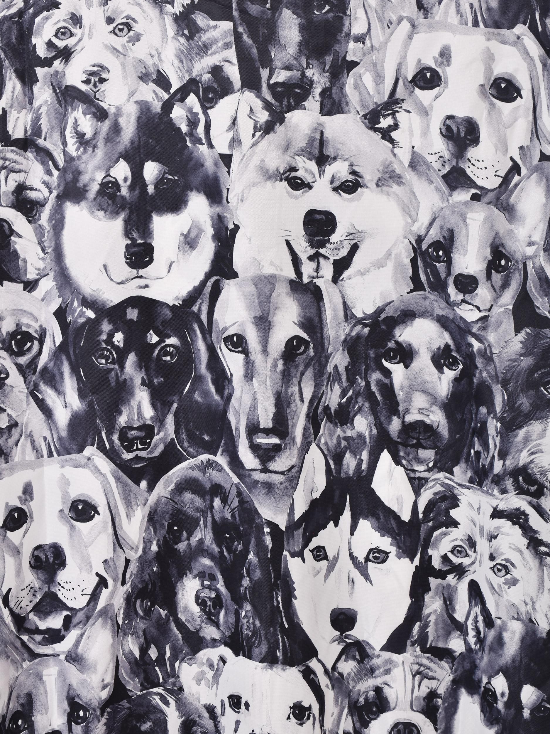 2色展開】「Backers」犬柄 ジャケット ブラック - 古着屋