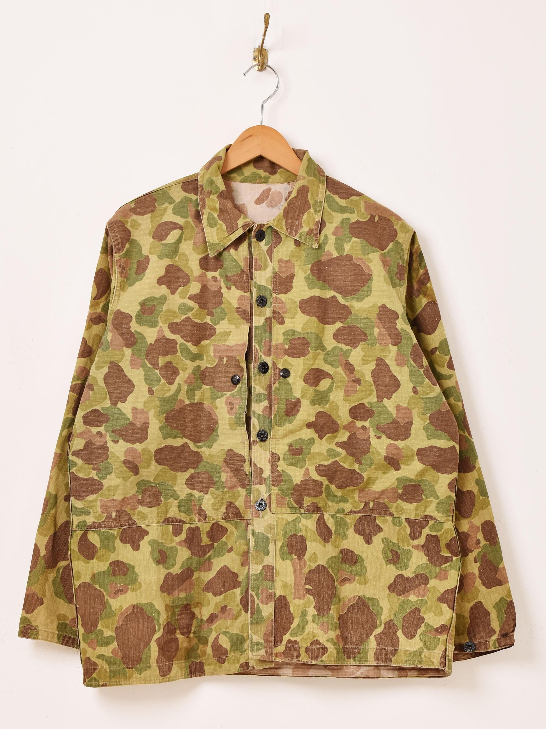 40's アメリカ軍 USMC P-44 ダックハンターカモ柄 リバーシブル