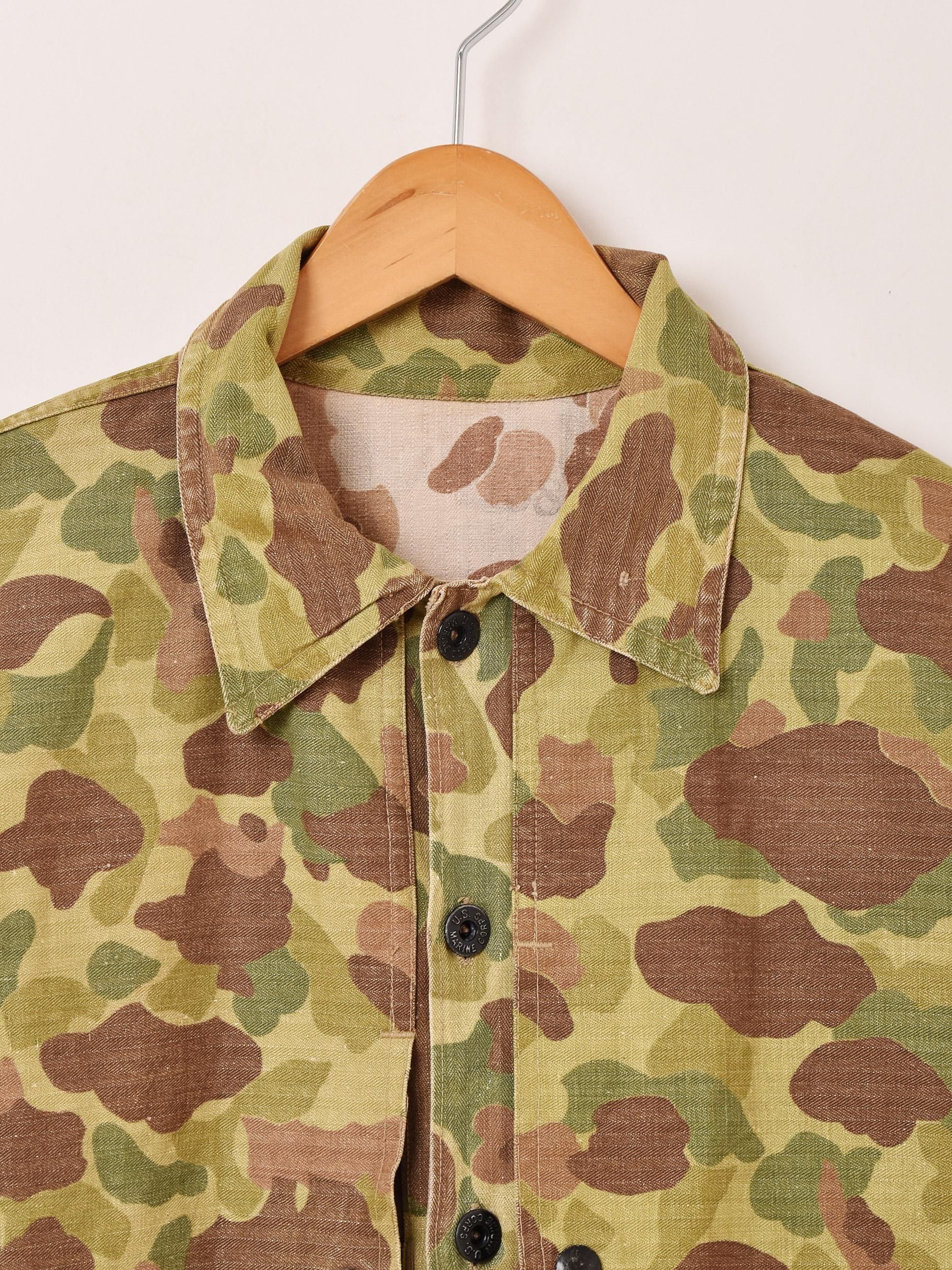 40's アメリカ軍 USMC P-44 ダックハンターカモ柄 リバーシブル