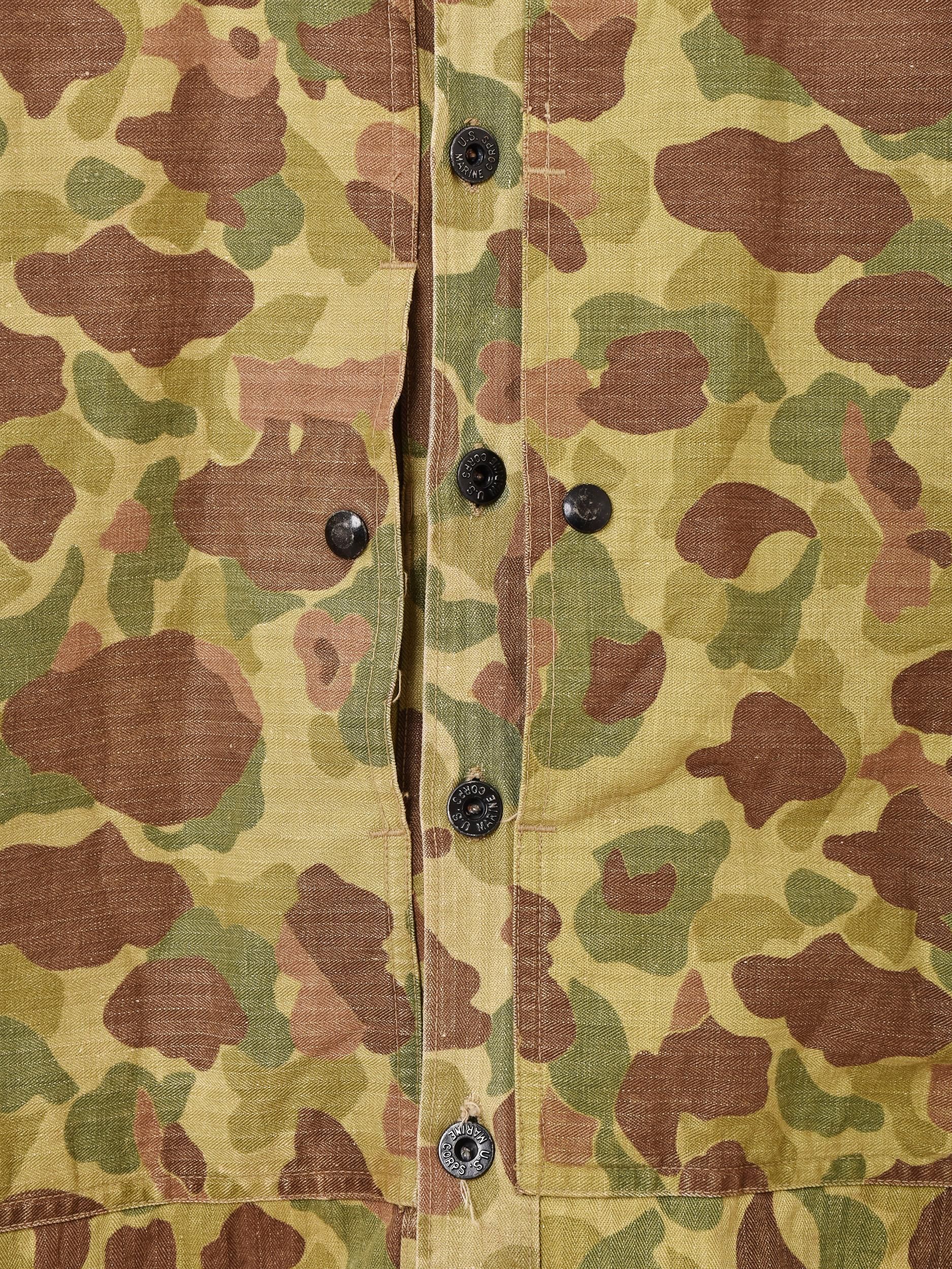 40's アメリカ軍 USMC P-44 ダックハンターカモ柄 リバーシブル