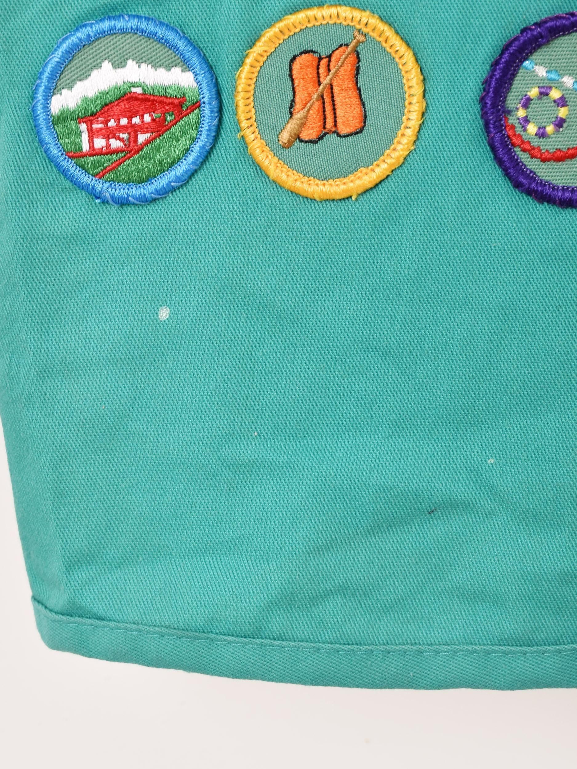 アメリカ製 ガールスカウト パッチ付き ベスト - 古着屋