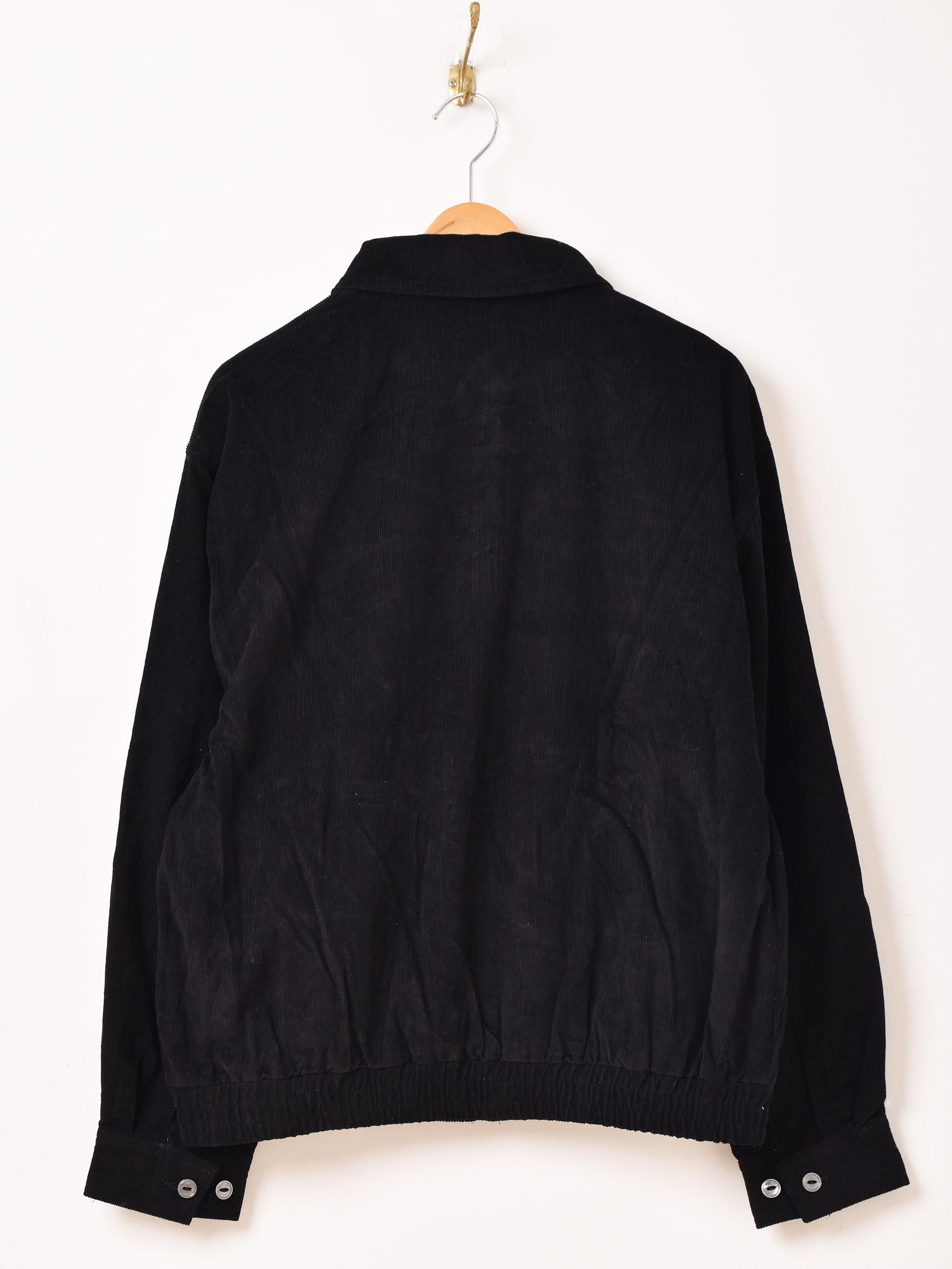 【スペシャル】　50〜60s コーデュロイジャケット　ブラック 60s Black Corduroy JKT VFD Mint Condition Good Size - jam-clothing