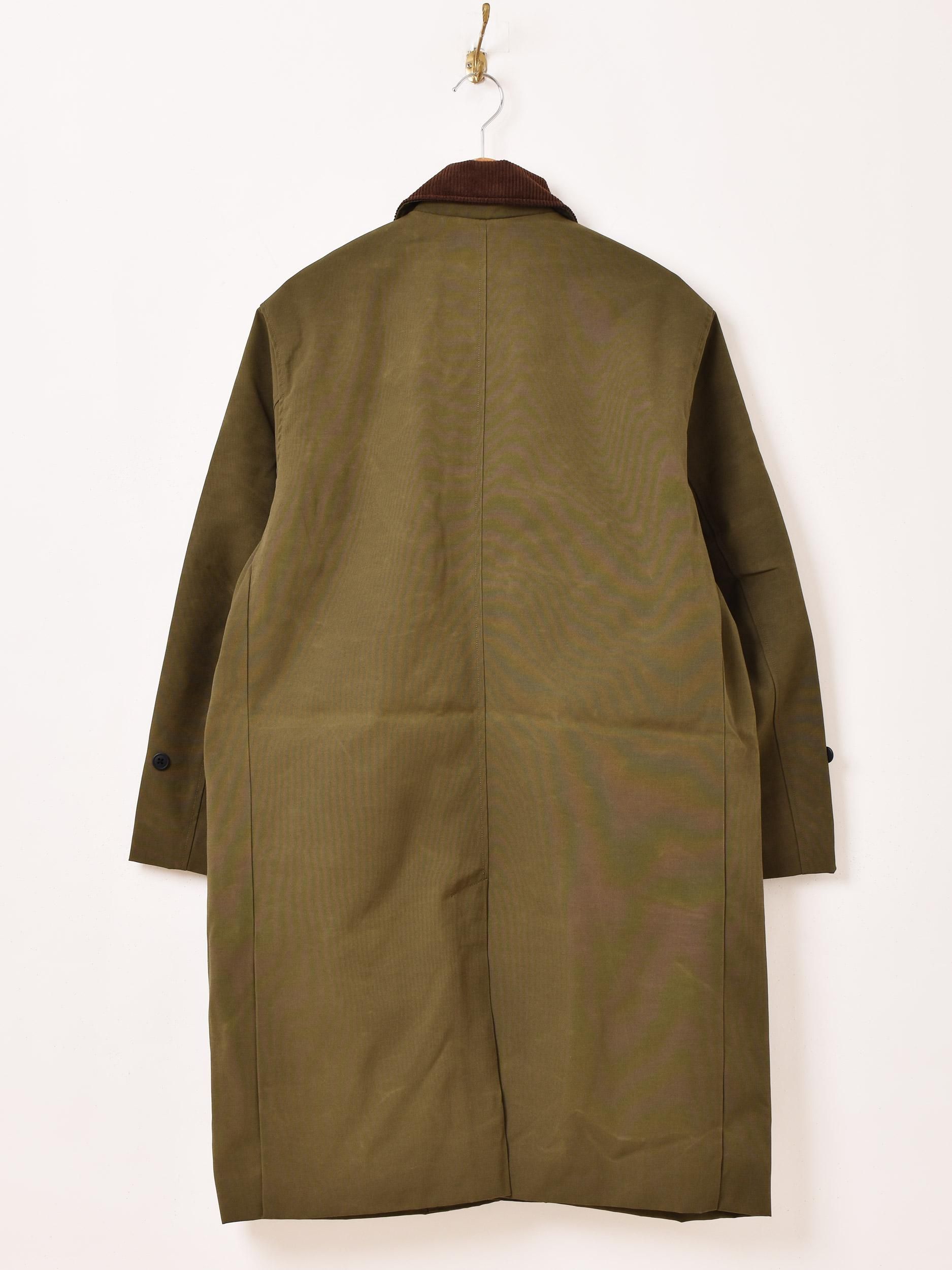 2色展開】「Backers」コート Waxed Jacket Type オリーブ - 古着屋