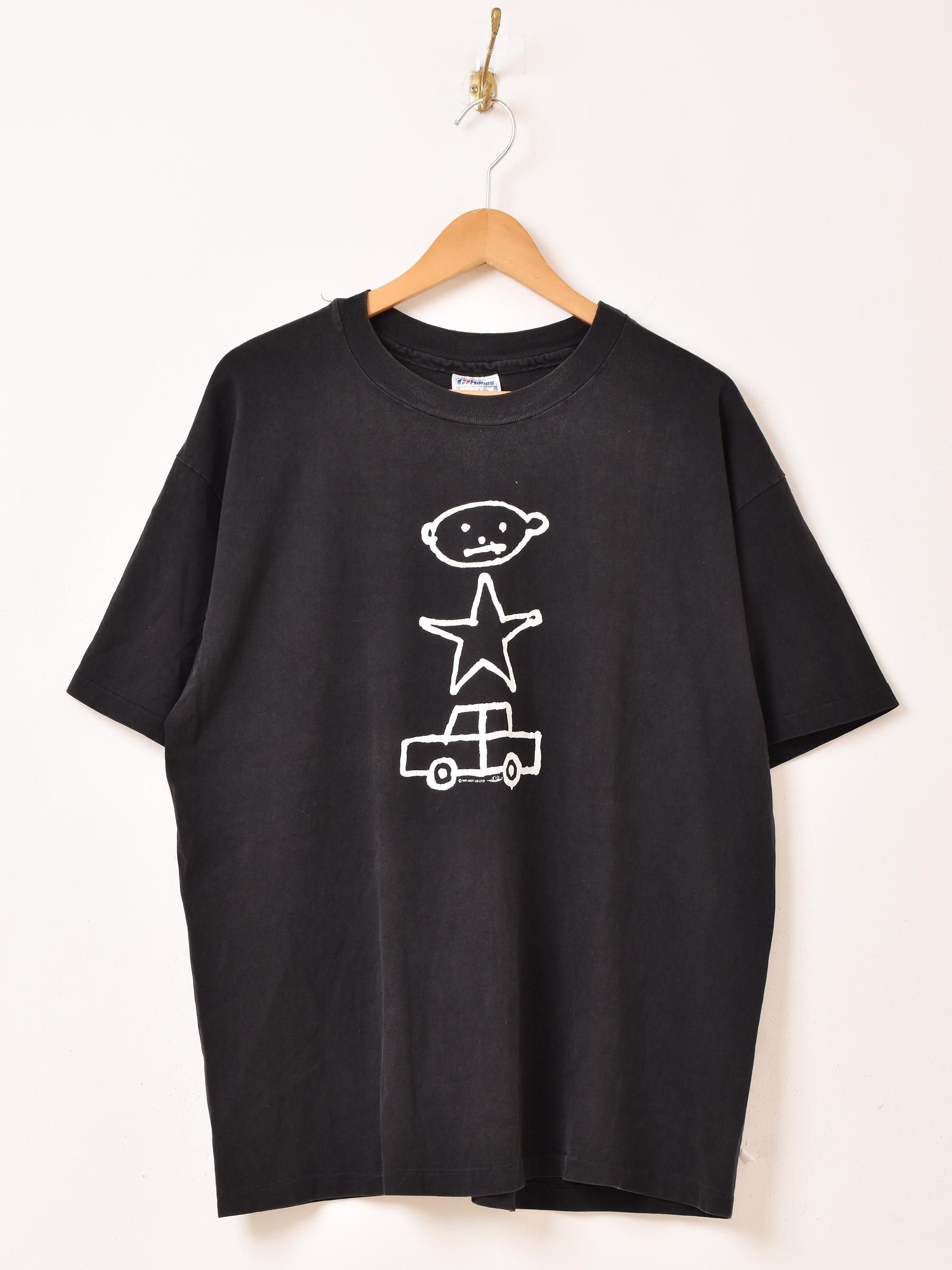 U2 黒 1991 U2 ZOO TV TOUR T 1991 U2 Zoo TV Tour T-shirt - TokoPyramid