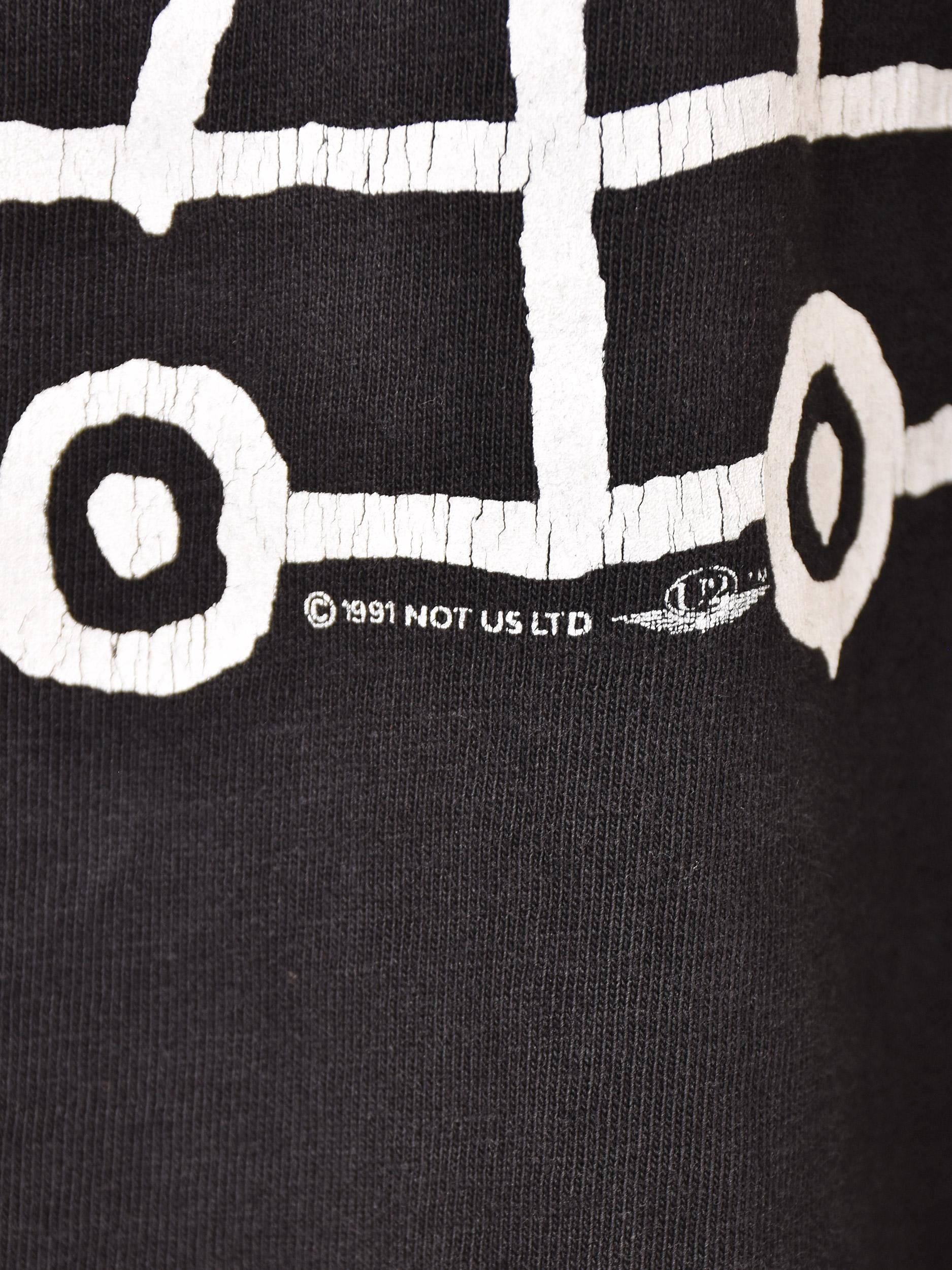 U2 黒 1991 U2 ZOO TV TOUR T U2 黒 1991 U2 ZOO TV TOUR T