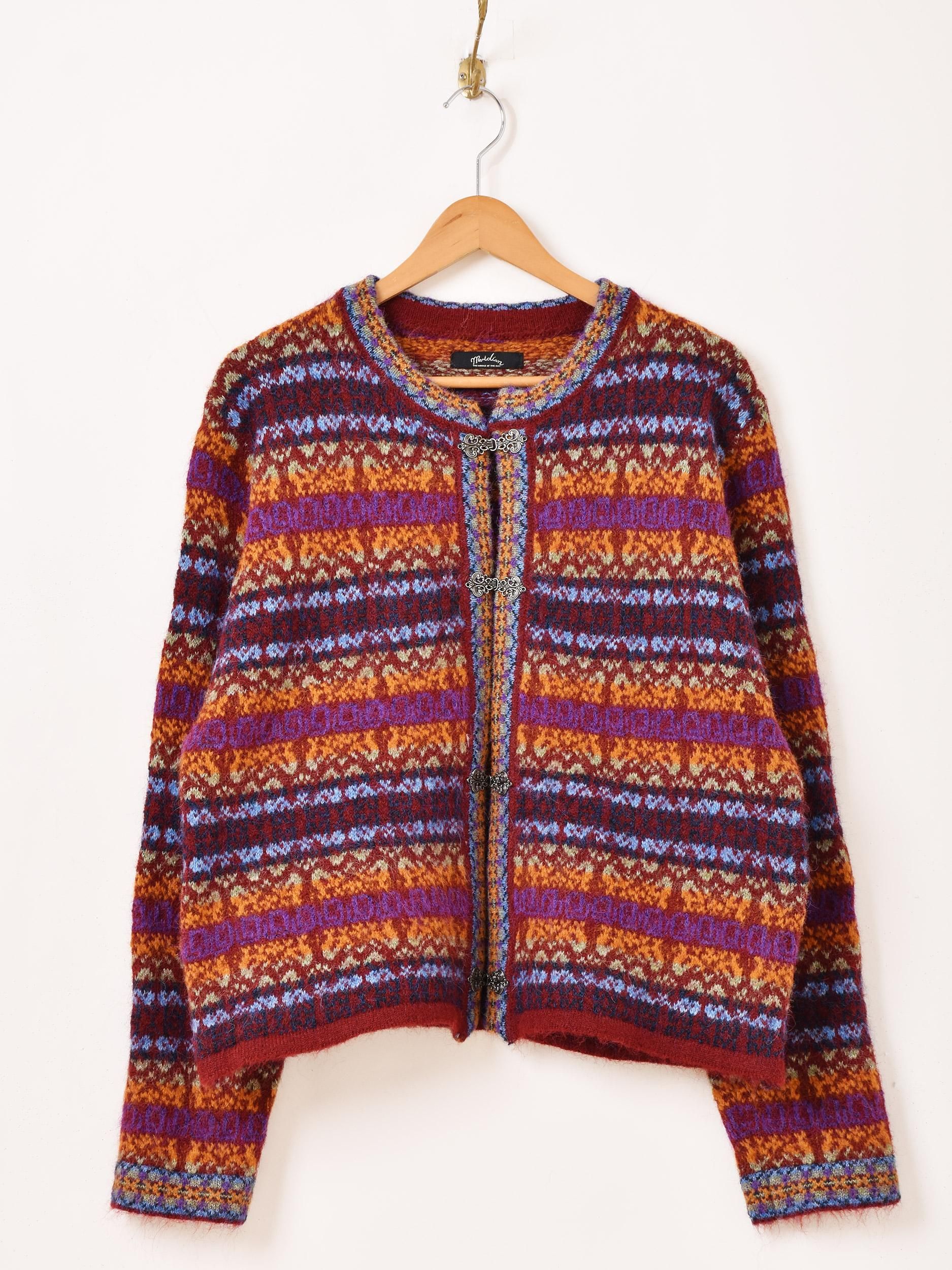 Meridian」フェアアイル柄 チロルカーディガン - 古着屋