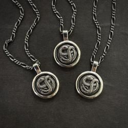  ʡ  / Lucky snake P-top necklace.(Х)