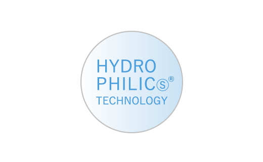 HYDROPHILICⓈ® TECHNOLOGY