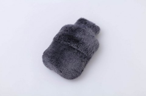 HOT WATER<br>BOTTLE COVER<br>＜DARK GREY<br>(GRAPHITO)  <br>-UKCURLY＞