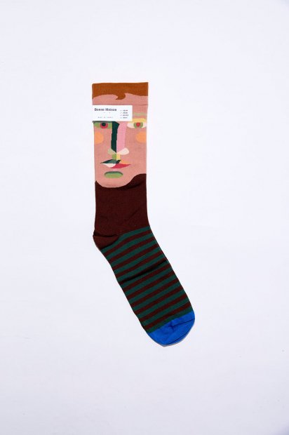 Men's socks<br>＜Chataigne＞