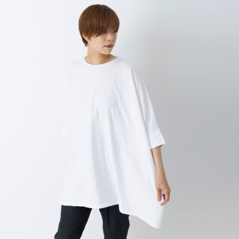 <img class='new_mark_img1' src='https://img.shop-pro.jp/img/new/icons23.gif' style='border:none;display:inline;margin:0px;padding:0px;width:auto;' />[30%OFF]ORGANIC COTTON BIG PULLOVER<br>＜WHITE＞