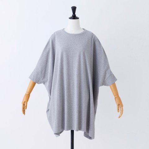 <img class='new_mark_img1' src='https://img.shop-pro.jp/img/new/icons23.gif' style='border:none;display:inline;margin:0px;padding:0px;width:auto;' />[30%OFF]ORGANIC COTTON BIG PULLOVER<br>＜GREY＞