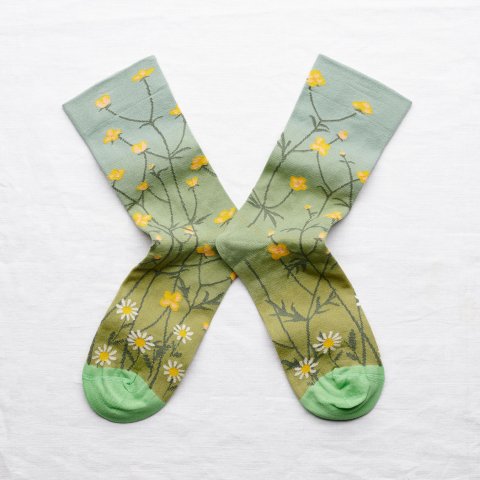 Middle Socks/PN401-Fleur