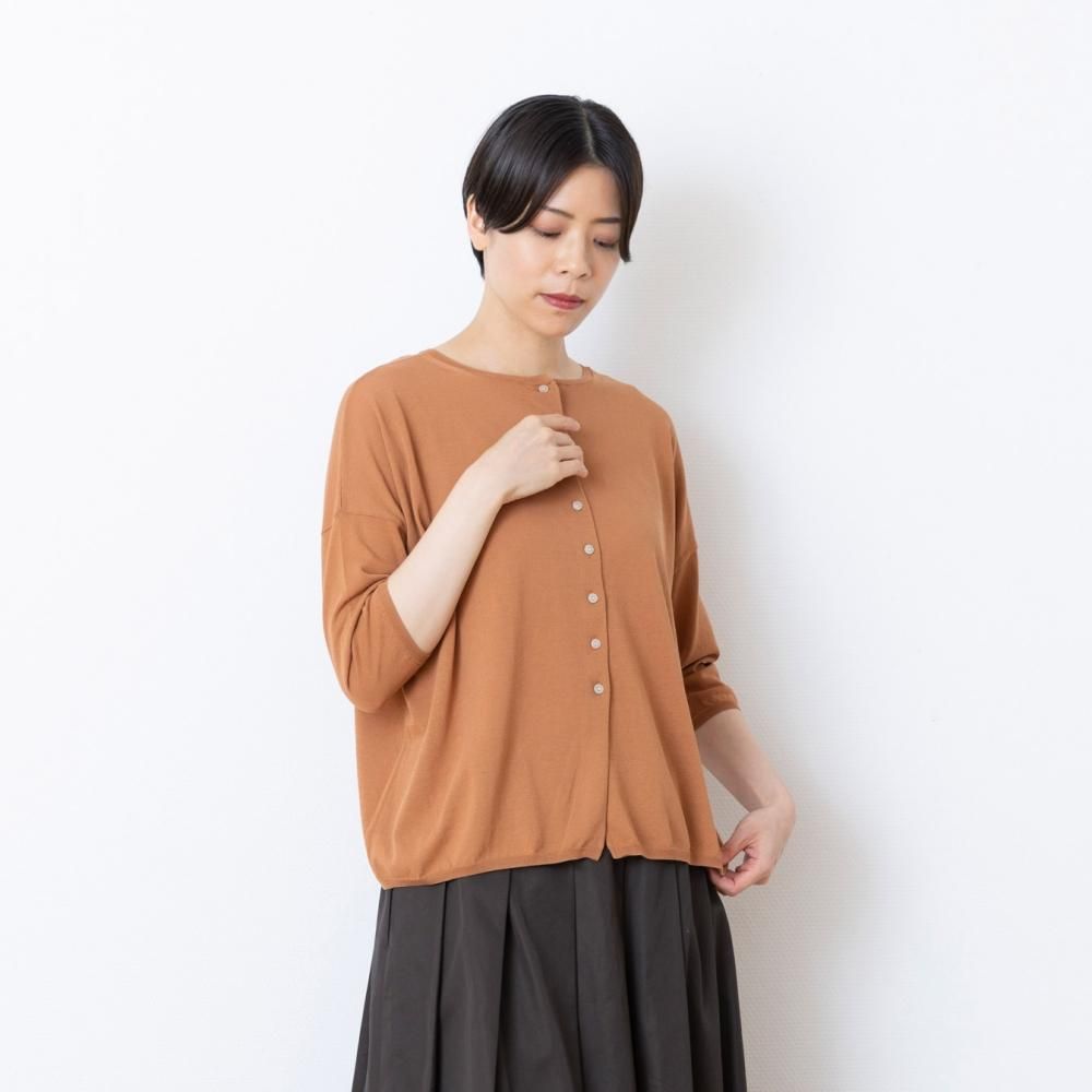STAMP AND DIARY｜マコクール 2wayワイドカーディガン7分袖