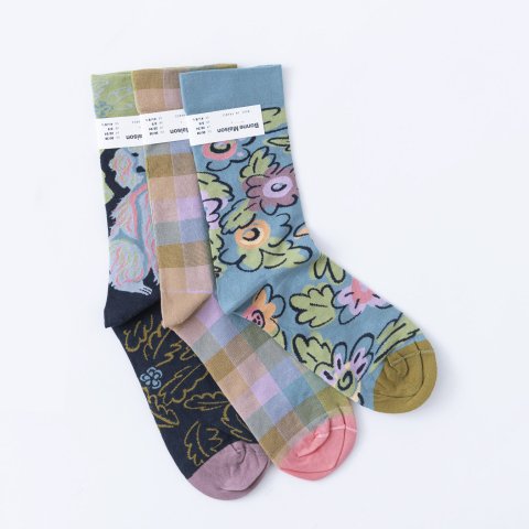 Middle Socks/Abondance-Fleur/AB801