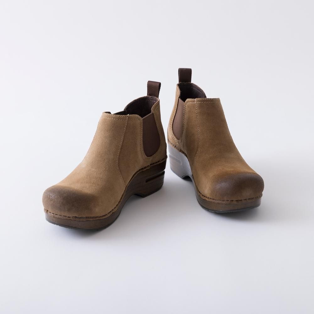 スウェード サイドゴアブーツ-Frankie - STAMPS ONLINE STORE