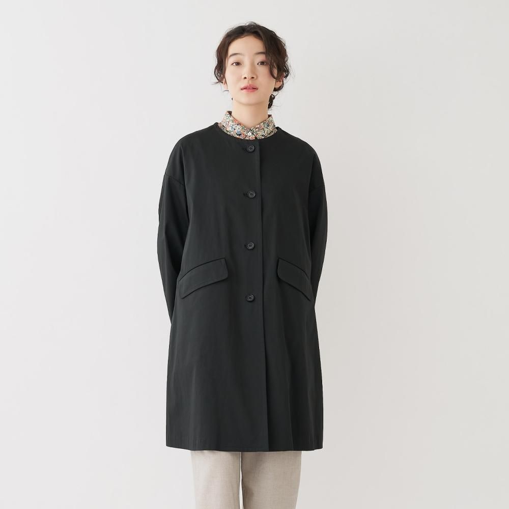 極美品❗️AIMER ウエストタックバックルベルト付き　ノーカラーコート 極美品❗️AIMER ウエストタックバックルベルト付き ノーカラー