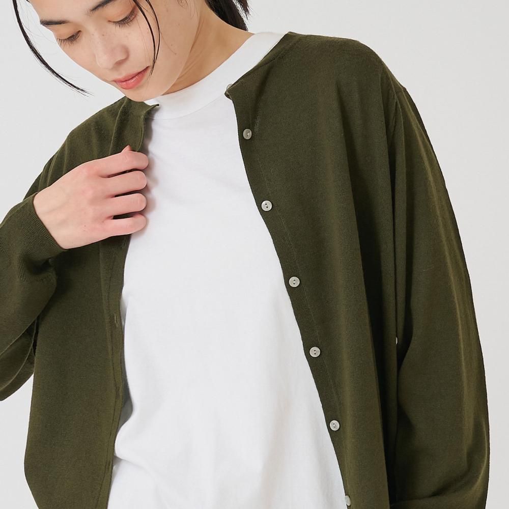 スムースウール 2wayカーディガン | STAMPS ONLINE STORE スムースウール 2wayカーディガン | STAMPS ONLINE STORE
