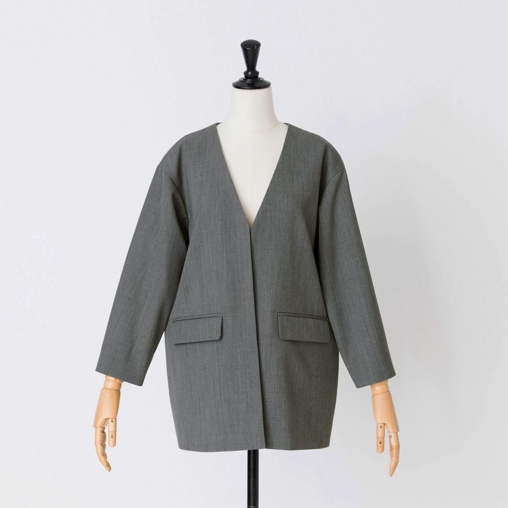 TWギャバ Vネックジャケット | - STAMPS ONLINE STORE｜スタンプス