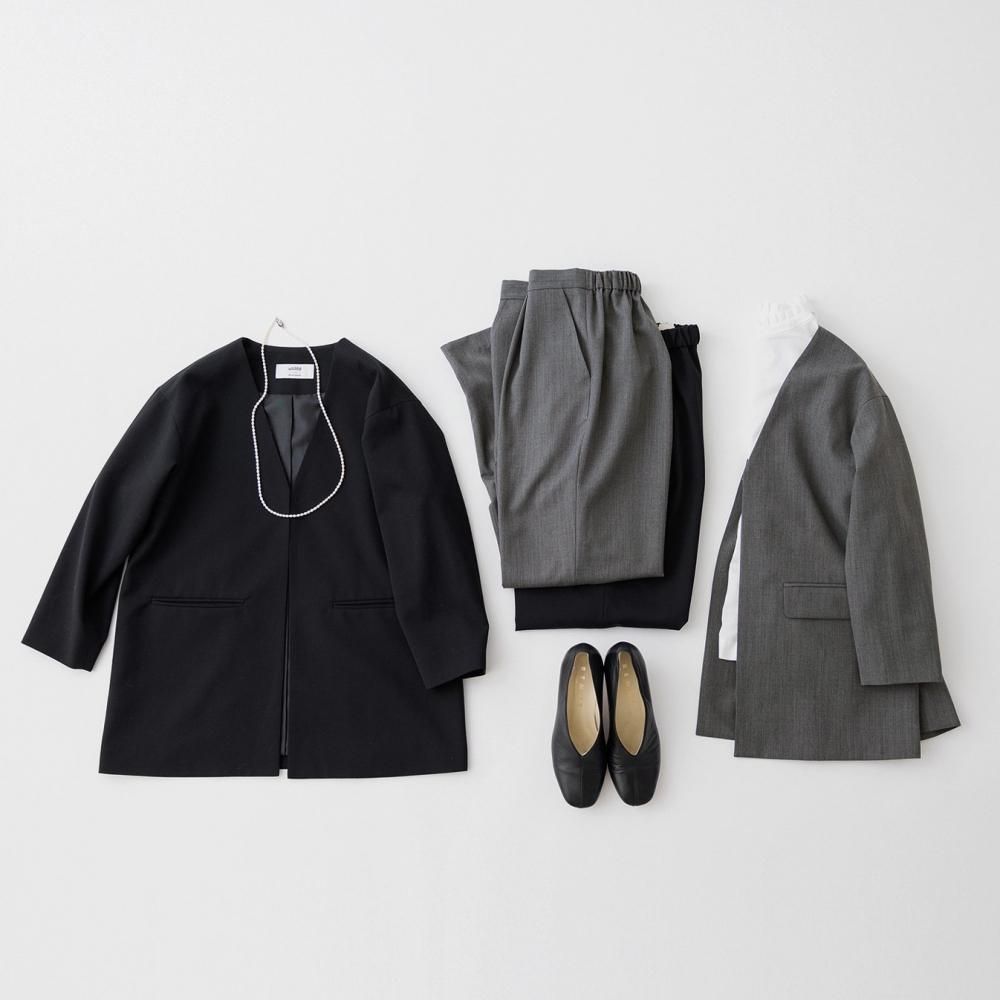 JOURNAL STANDARD TCシャークVネックダブルジャケット セットアップ対応・洗える・撥水・防汚】コットンFITTYシャーク