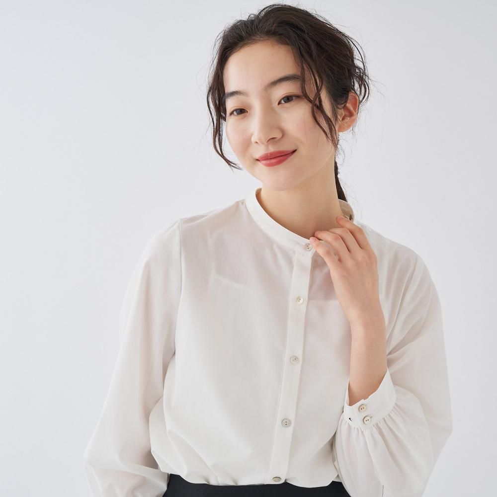 ポリエステルコットンブラウス | 付け衿ブラウス - STAMPS ONLINE