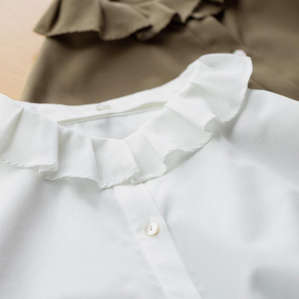 ポリエステルコットンブラウス | 付け衿ブラウス - STAMPS ONLINE