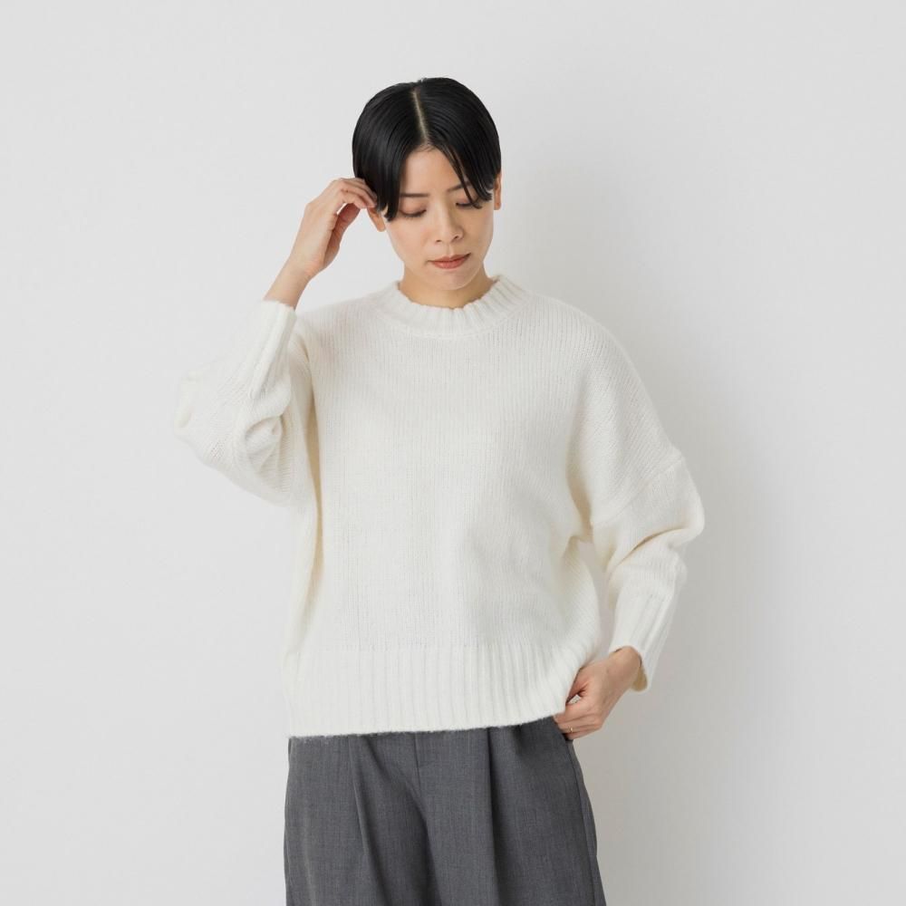 メランジウール | クルーネックニット - STAMPS ONLINE STORE メランジウール | クルーネックニット - STAMPS ONLINE STORE