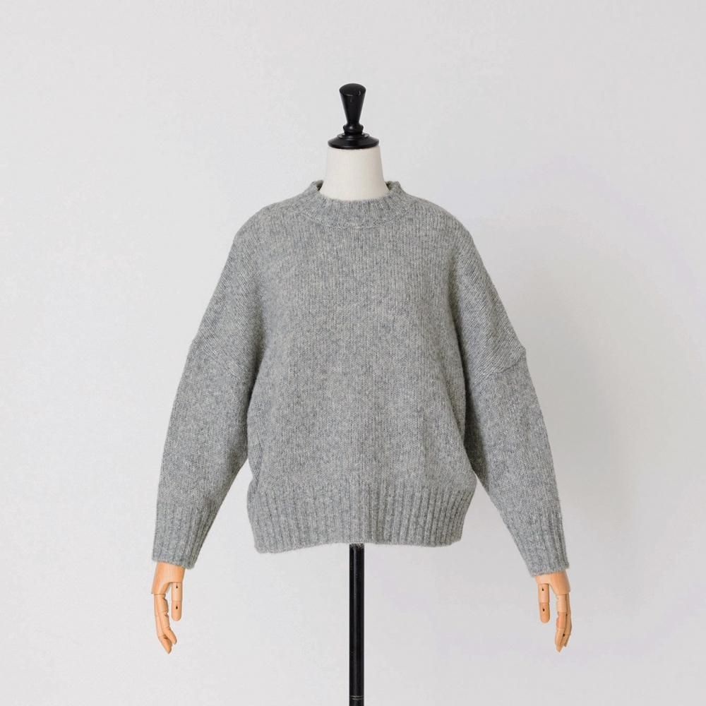 メランジウール | クルーネックニット - STAMPS ONLINE STORE メランジウール | クルーネックニット - STAMPS ONLINE STORE