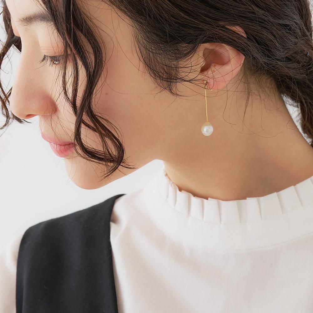 淡水パールイヤリング | utilité×tane - STAMPS ONLINE 淡水パールイヤリング | utilité×tane - STAMPS ONLINE