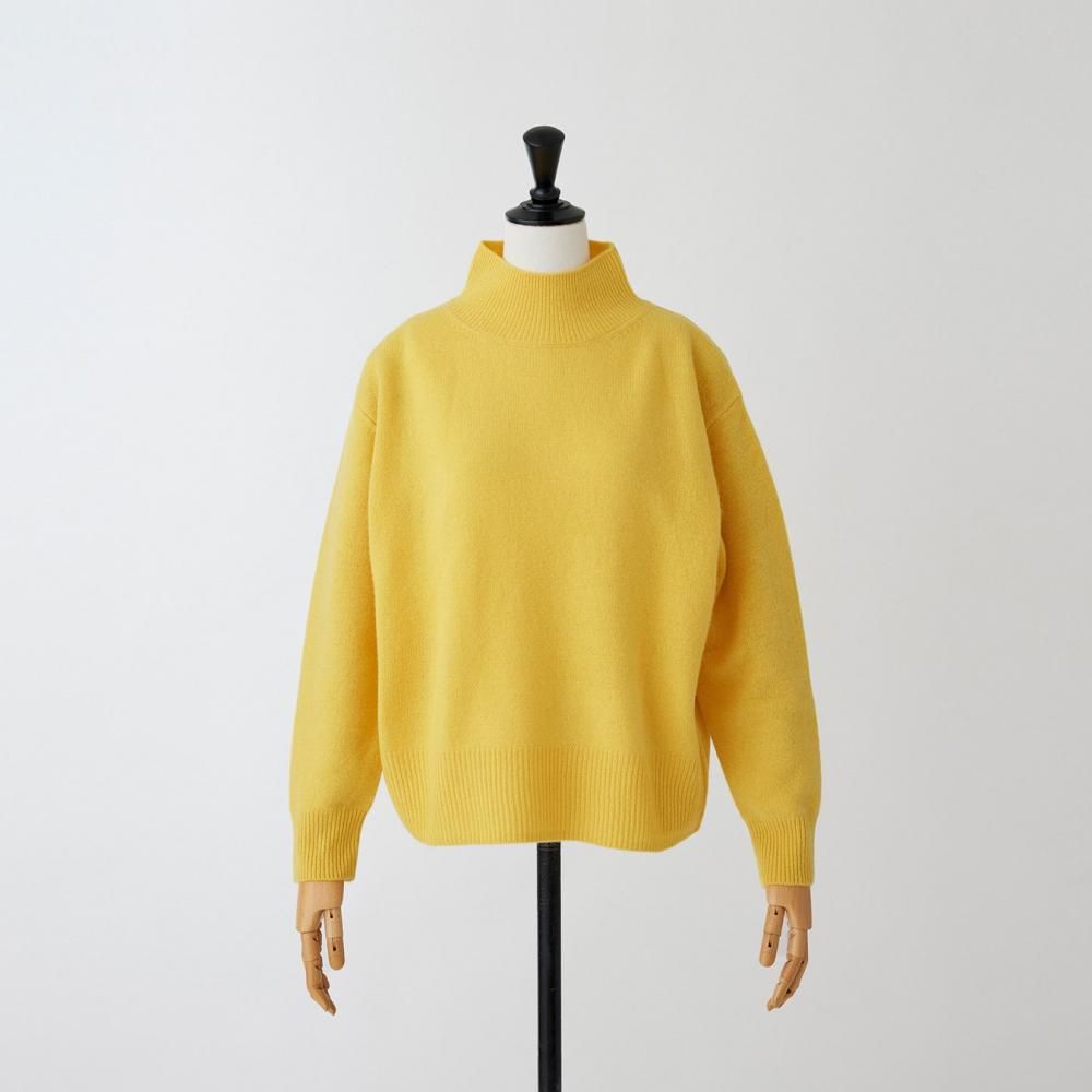 ラムズウール モックネック|エルボーパッチニット - STAMPS ONLINE