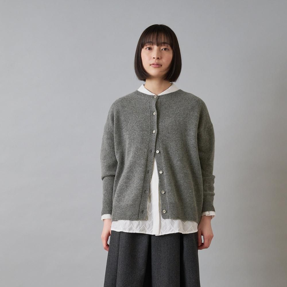 ❇︎超美品❇︎STAMP AND DIARY 前後2way カーディガン 春夏 ラムズウールカーディガン | ポケット付き - STAMPS ONLINE