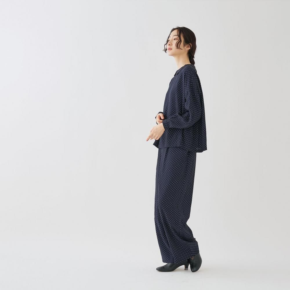 utilite ブラウス utilite (ユティリテ) | ボックスブラウス (brown) トップス
