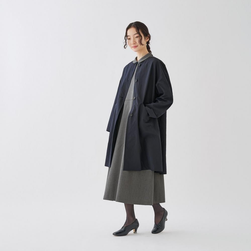 ノーカラーバックタックコート | 高密度ポリエステル - STAMPS ONLINE