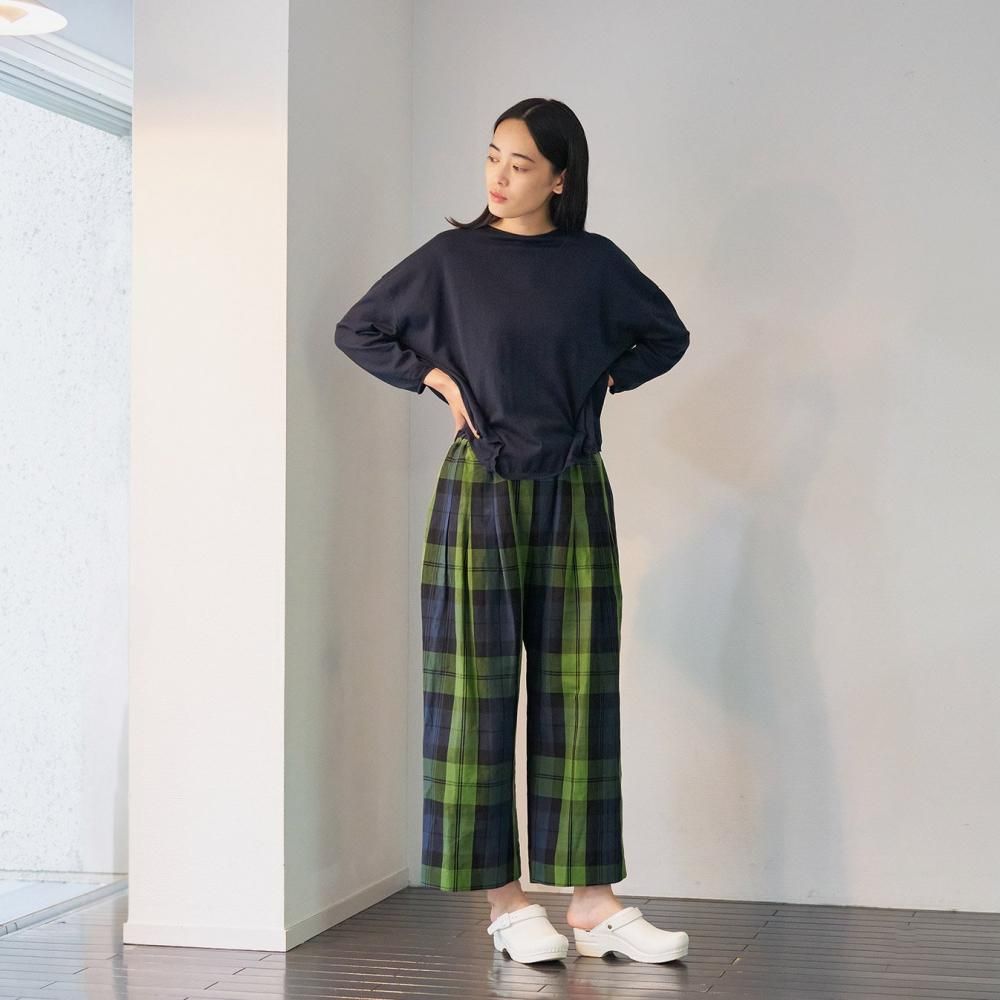 ≪一部カラーWEB限定・追加予約≫リネンMIXストレートパンツ