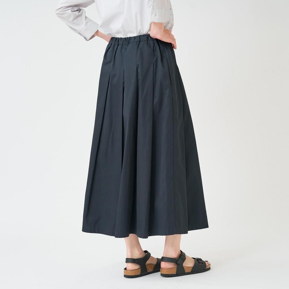 かずま。 スーピマコットンギャバ|タックスカート - STAMPS ONLINE STORE