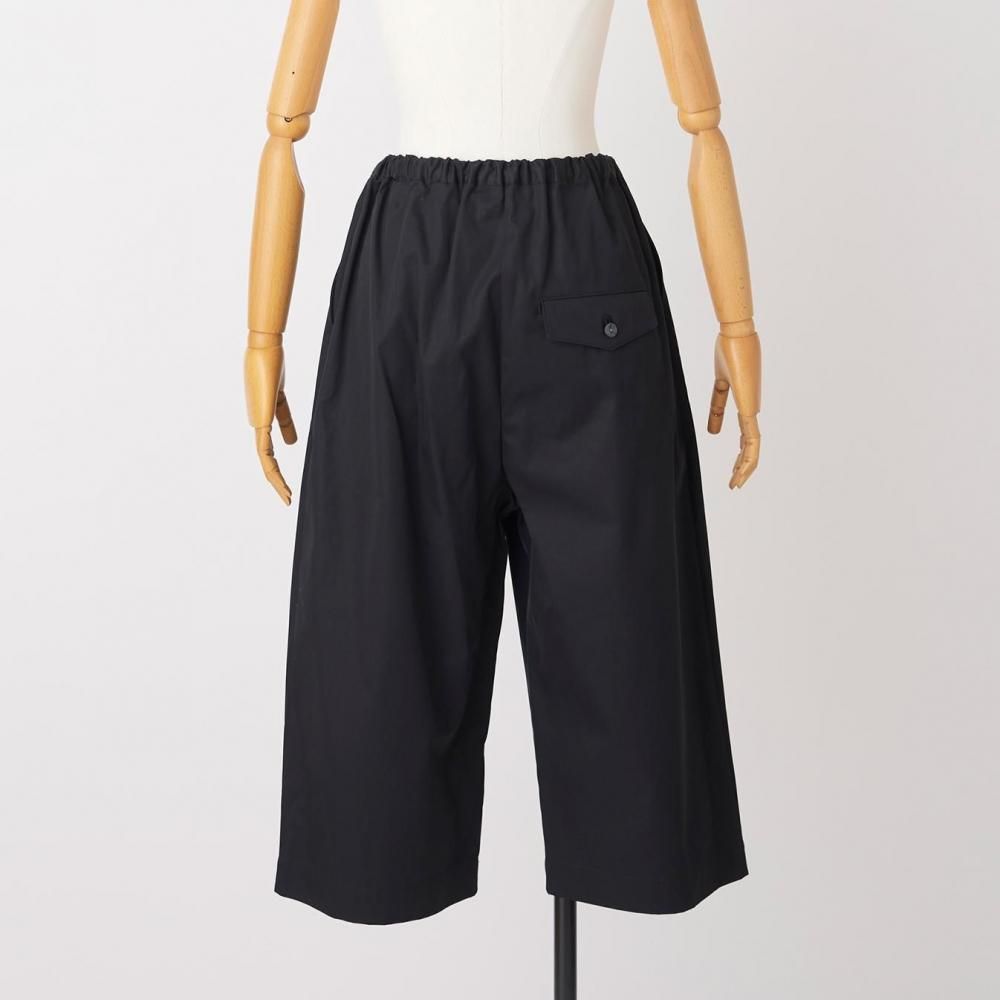 スーピマコットン60/2ギャバ クリアカット ウエストタックワイド