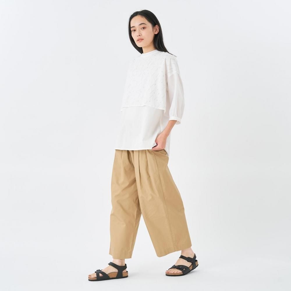 2枚セット　新品♪ STAMP AND DIARY／スーピマコットン　ペグパンツ 2枚セット 新品♪ STAMP AND DIARY／スーピマコットン ペグパンツ