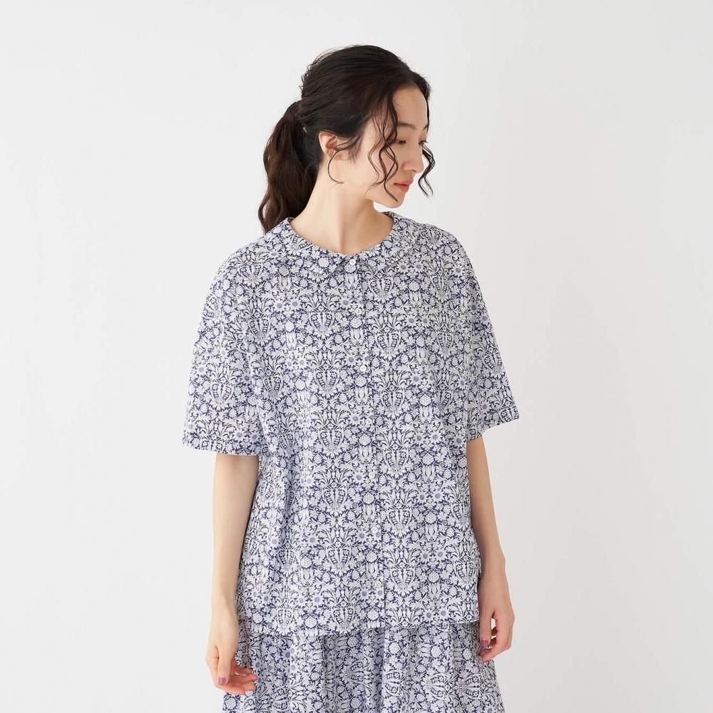 定価約2万 LIBERTY スモールカラー2WAYシャツ chive LIBERTY スモールカラー2WAYシャツ | 多彩な着回し - STAMPS