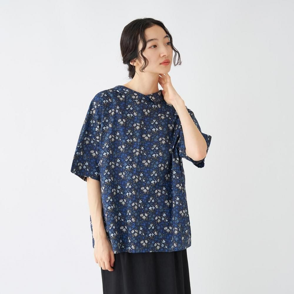 定価約2万 LIBERTY スモールカラー2WAYシャツ chive LIBERTY スモールカラー2WAYシャツ | 多彩な着回し - STAMPS